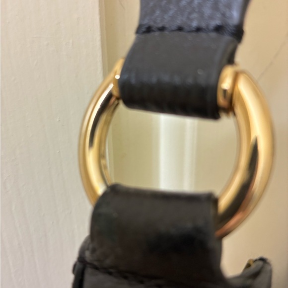 Michael Kors Dark Leather Hobo Bag - Picture 4 of 16